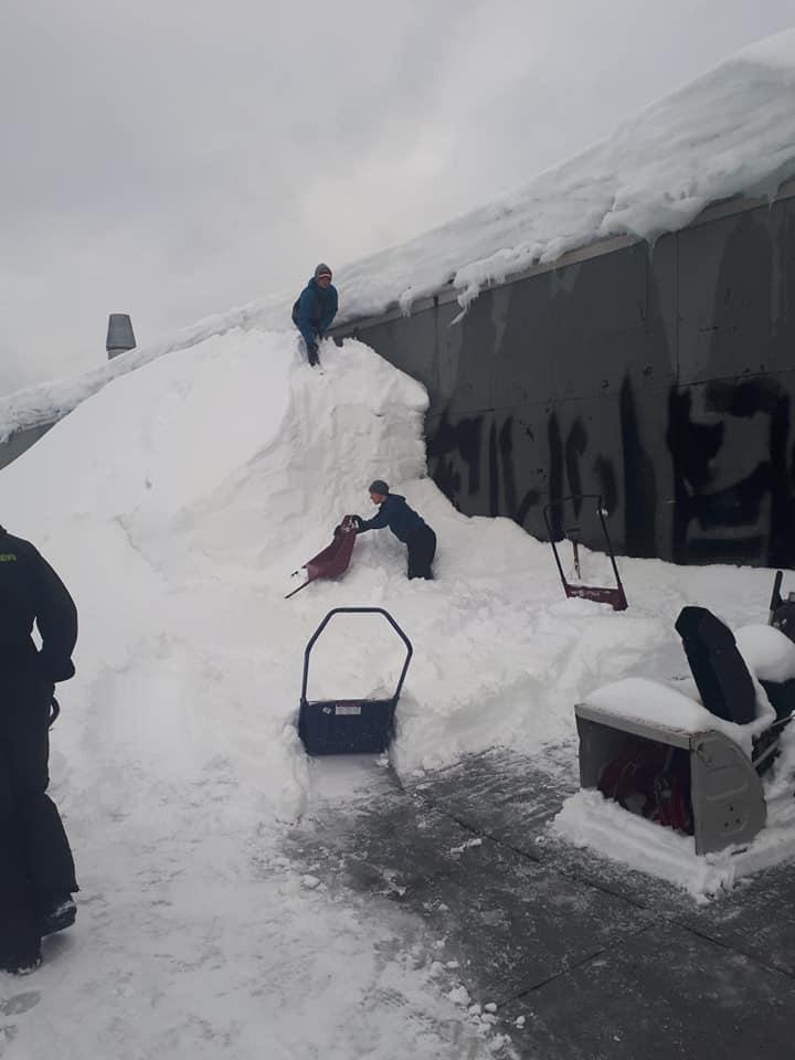 Déneigement de toitures – Saint-Boniface – Toiture Steve Grenier