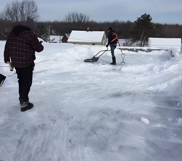 Déneigement de toiture Trois-Rivières